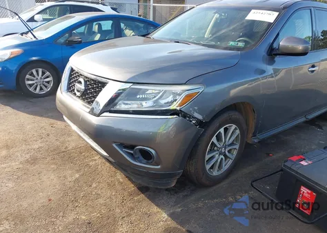 2016 Nissan Pathfinder S from USA, damaged, VIN 5N1AR2MM1GC653217